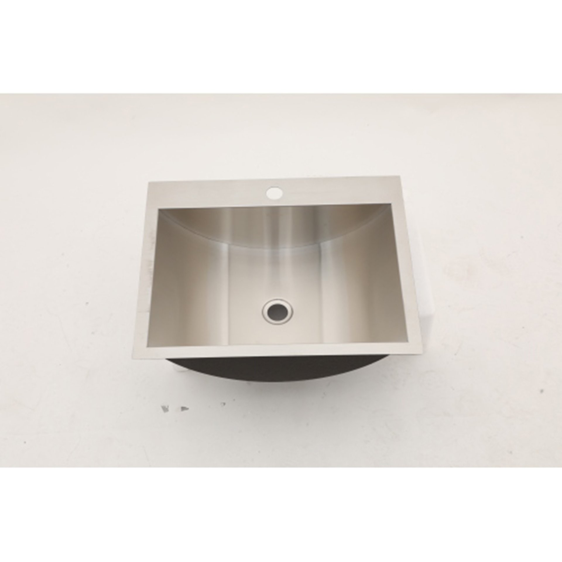 21 X 17" Drop In Bathroom Sink With Pop Up Drain, Stainless Steel Su304, Durable & Rust Resistant, Easy Installation - Brushed Nickel - Image 7