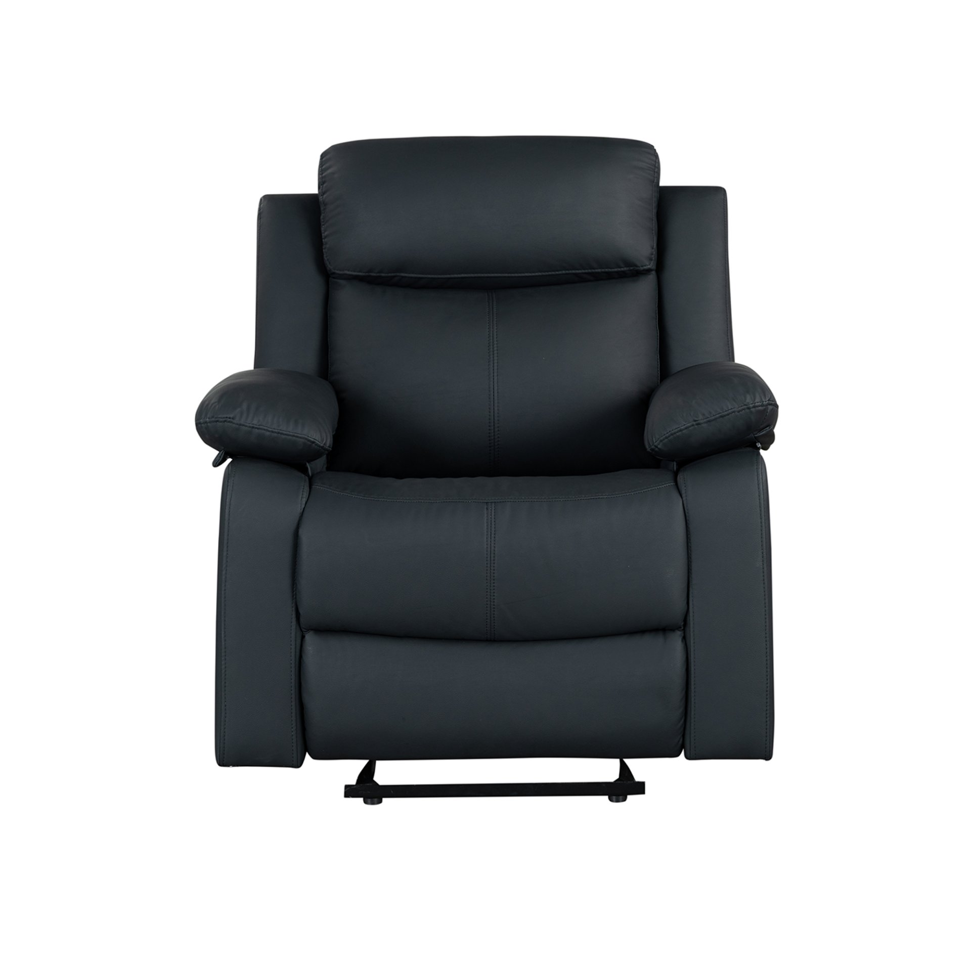 Blanche - 3 Piece Reclining Sofa And Loveseat And Glider Recliner With LED Lights - Black - Image 10