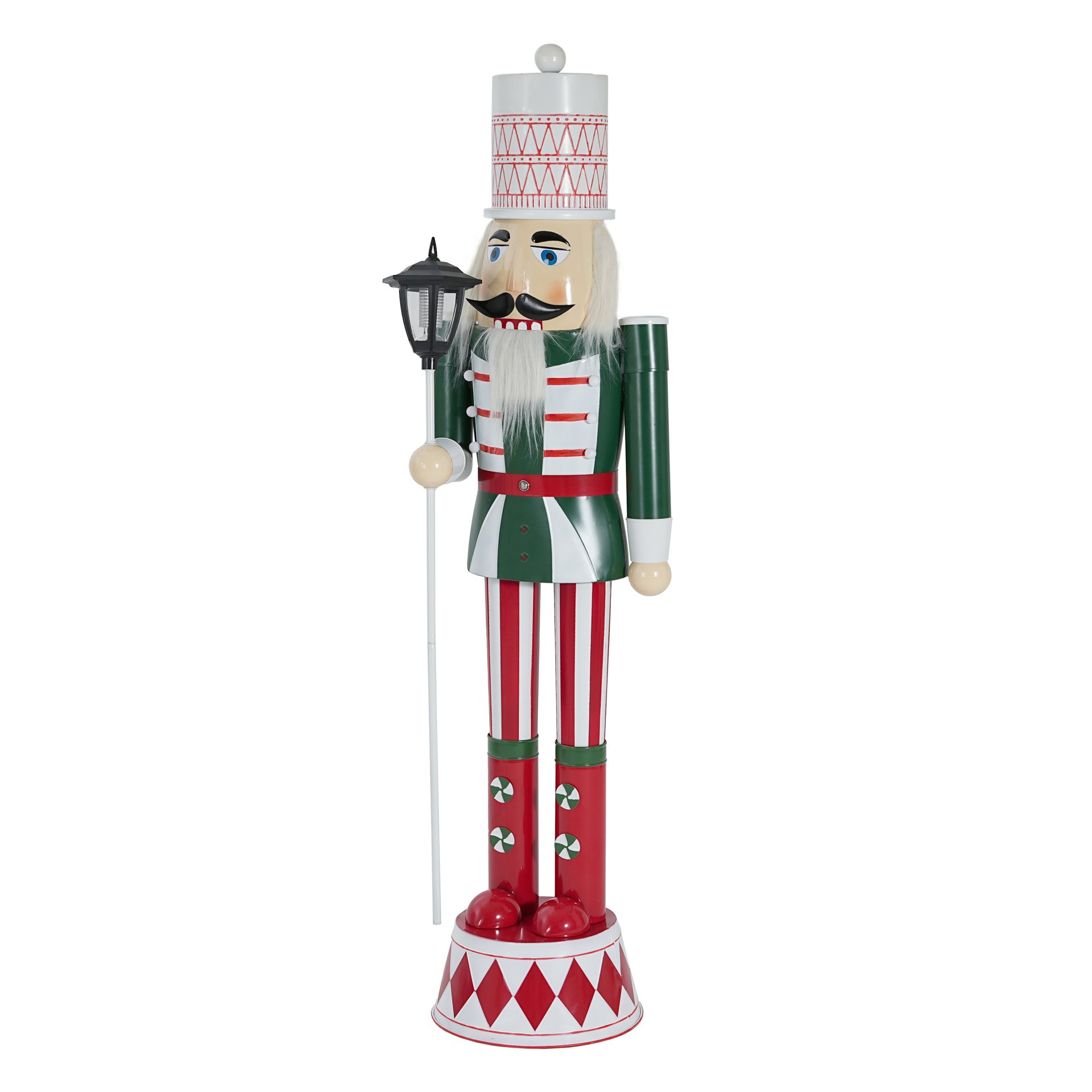 Classic Nutcracker Holiday Decor, Durable Construction - Green / Red / White - Image 6