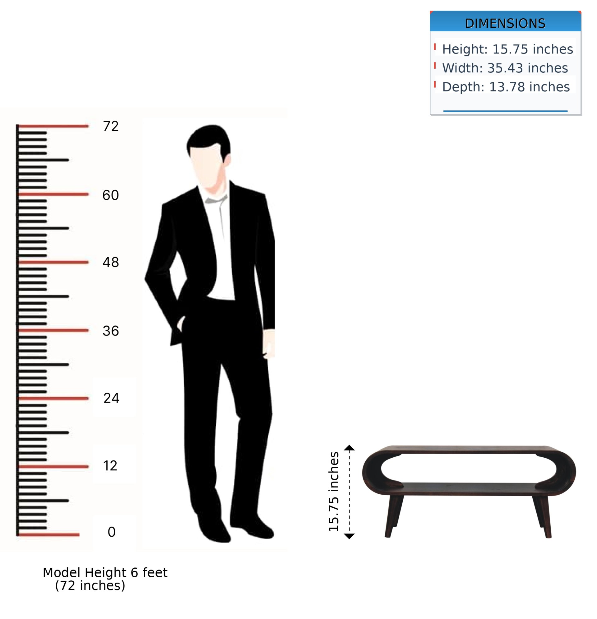 Amaya - Coffee Table - Light Walnut - Image 11