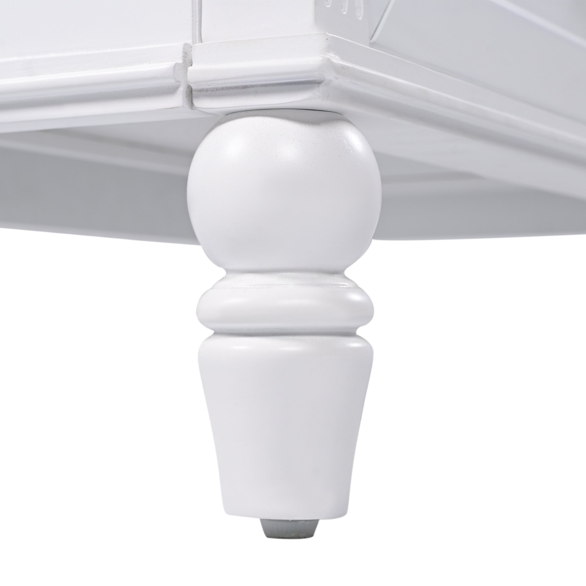 30" Bathroom Vanity With Sink, 3 Drawers, Adjustable Feet - White - Image 16