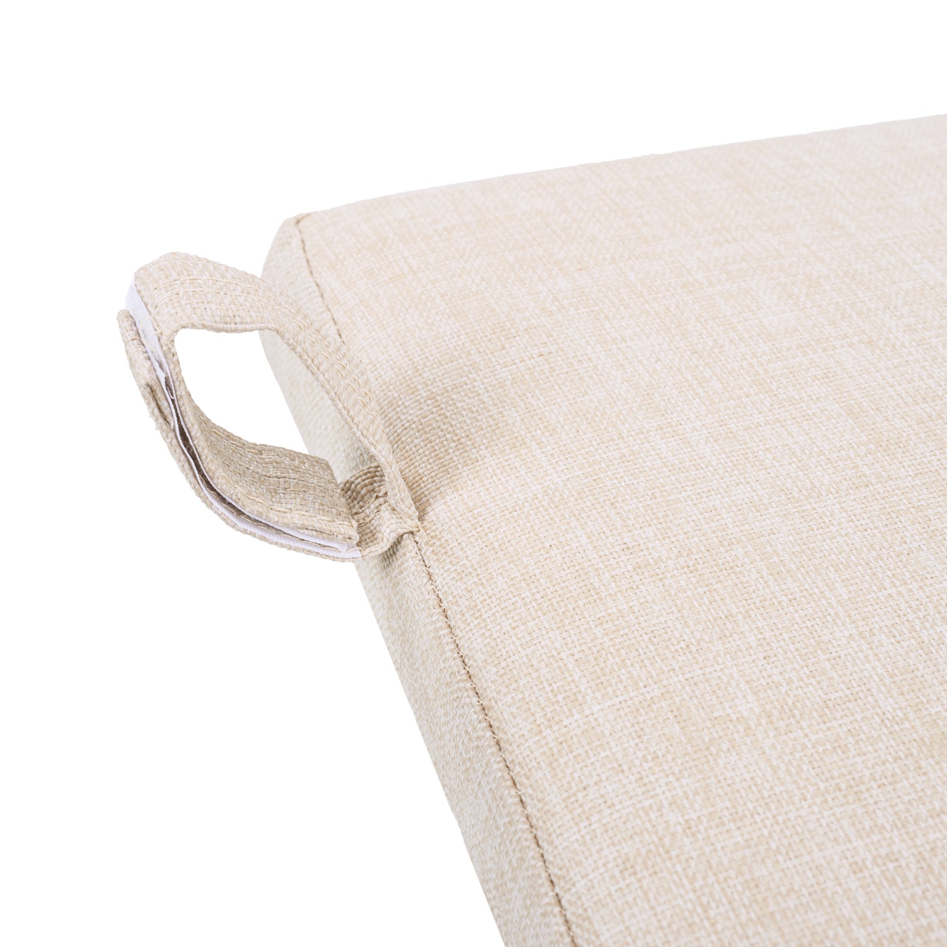 Outdoor Dining Armchair (Set of 2) - Beige / White - Image 15