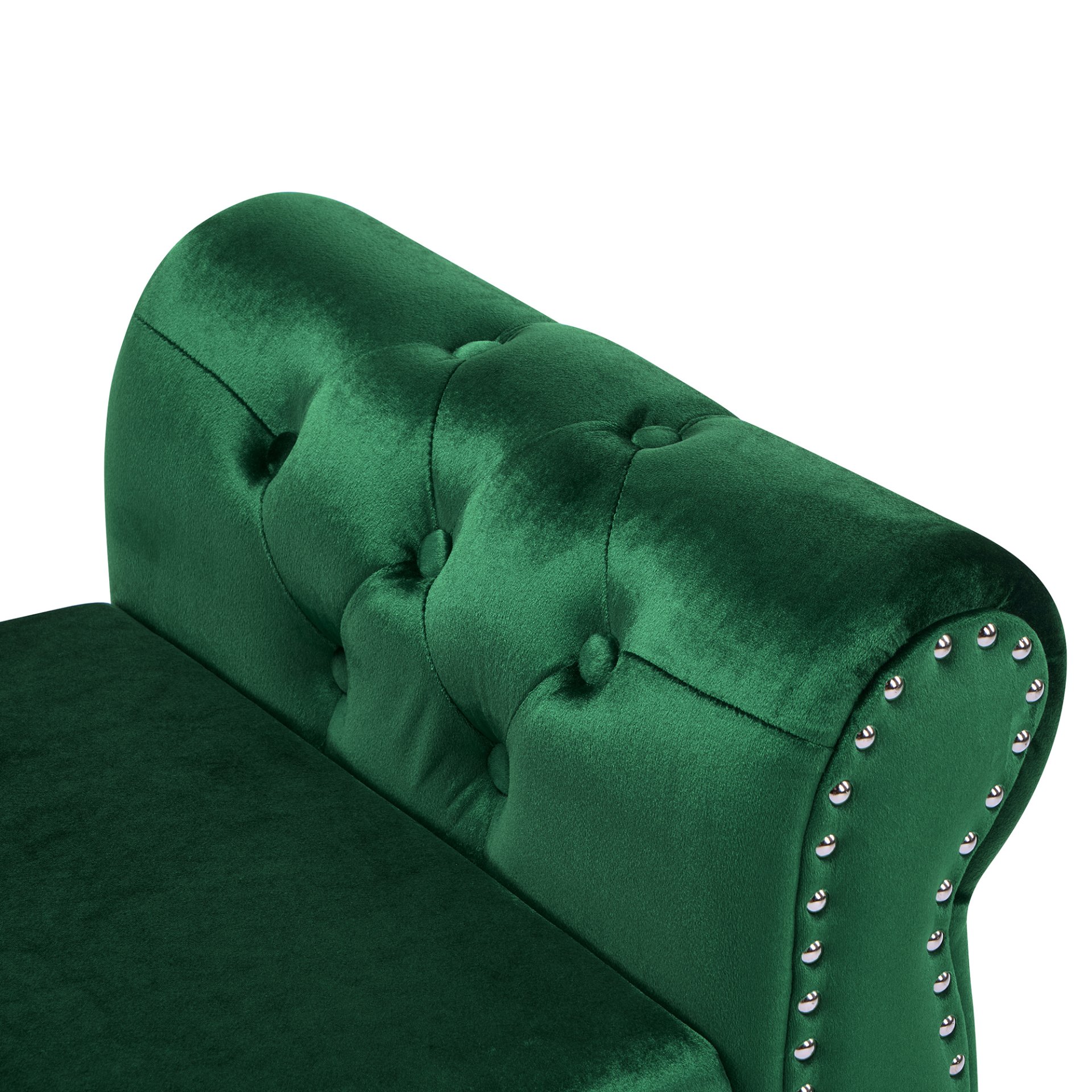 Multifunctional Storage Ottoman Bench With 1 Pillow - Emerald - Image 9