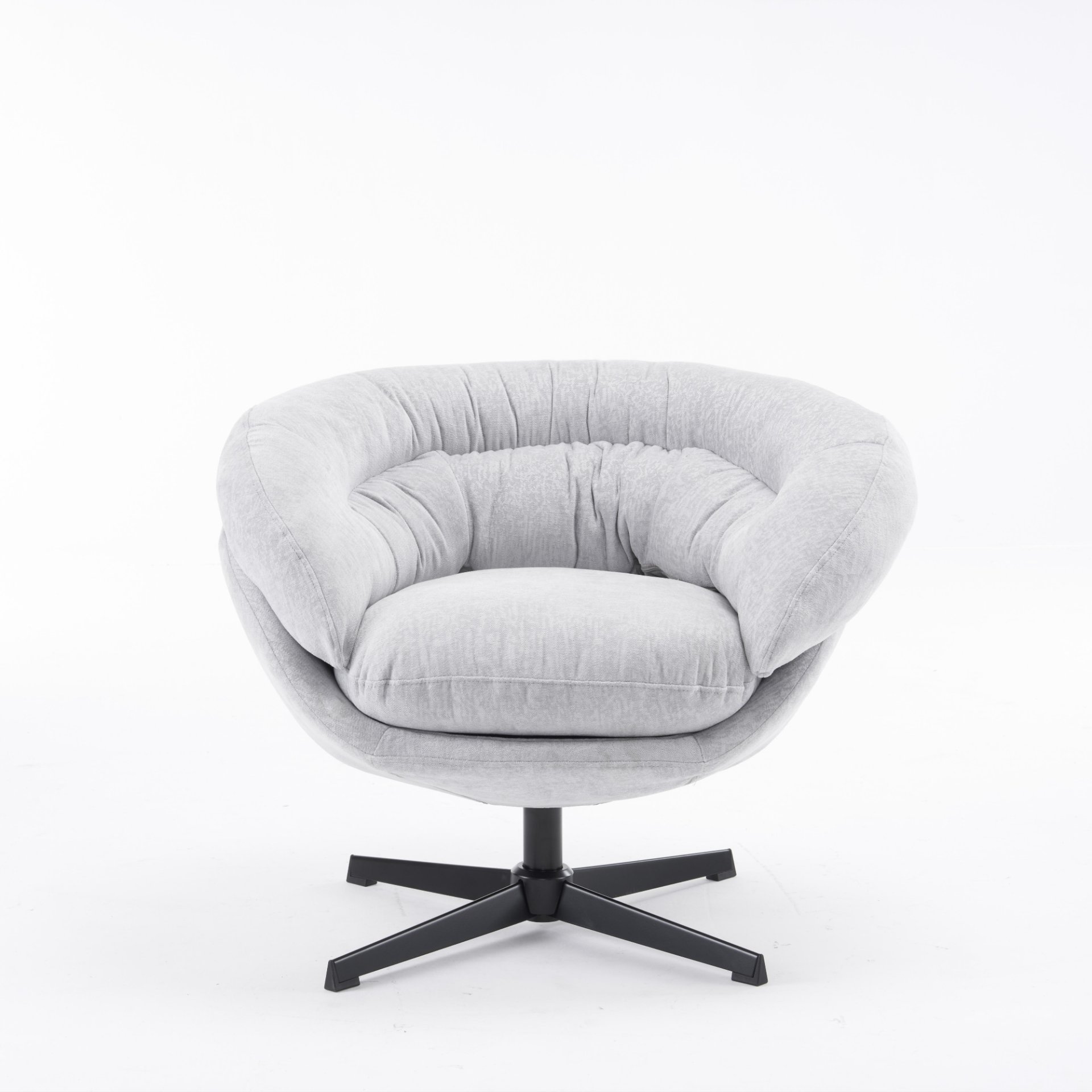 Modern Office Chair With Swivel - Gray - Image 24