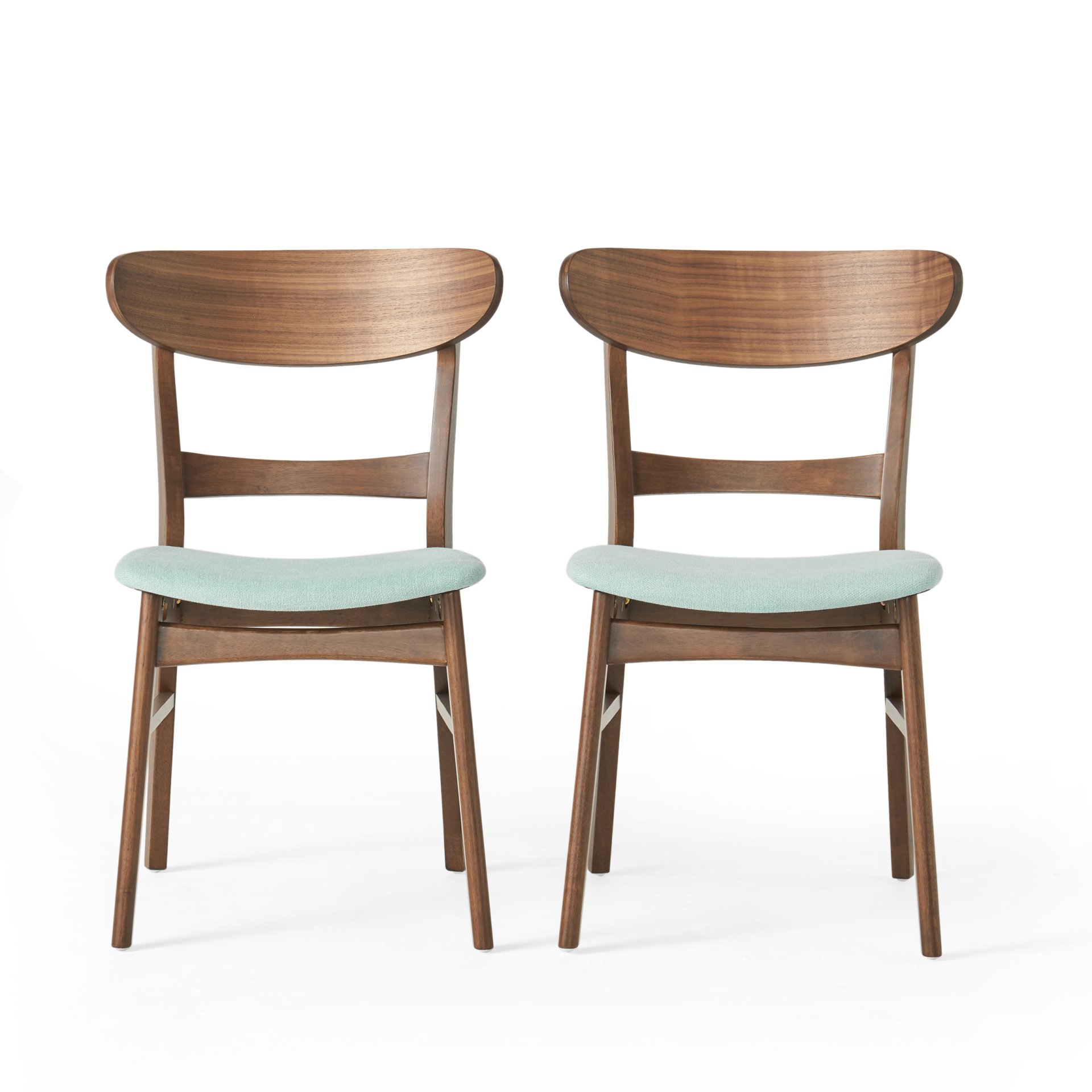 Dining Chair With Cushioned Seats (Set of 2) - Mint - Image 5