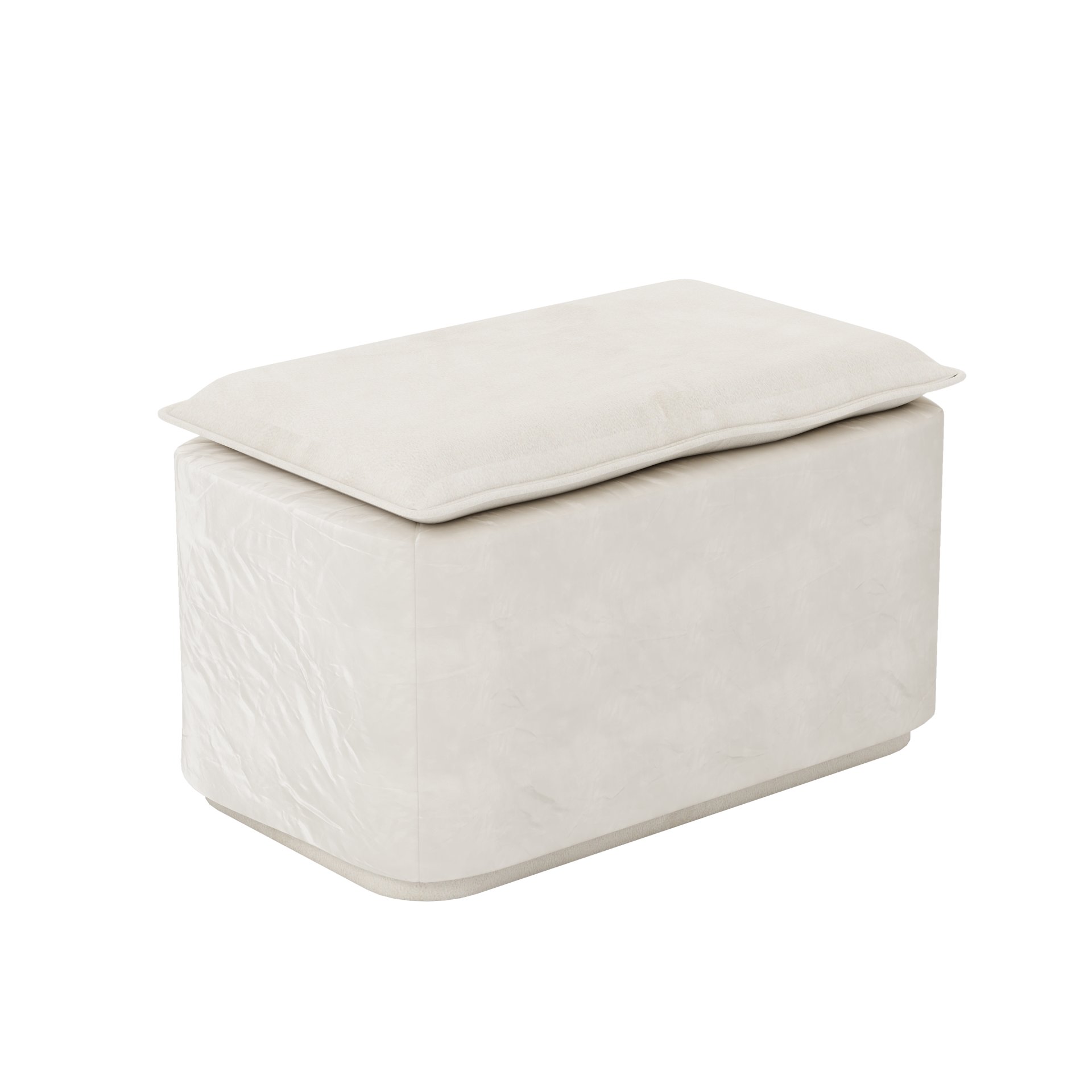 3 In 1 Pull Out Sofa Bed, Convertible Sleeper Sofa Bed, 3 Seater Sofa With Movable Ottoman - Beige - Image 23