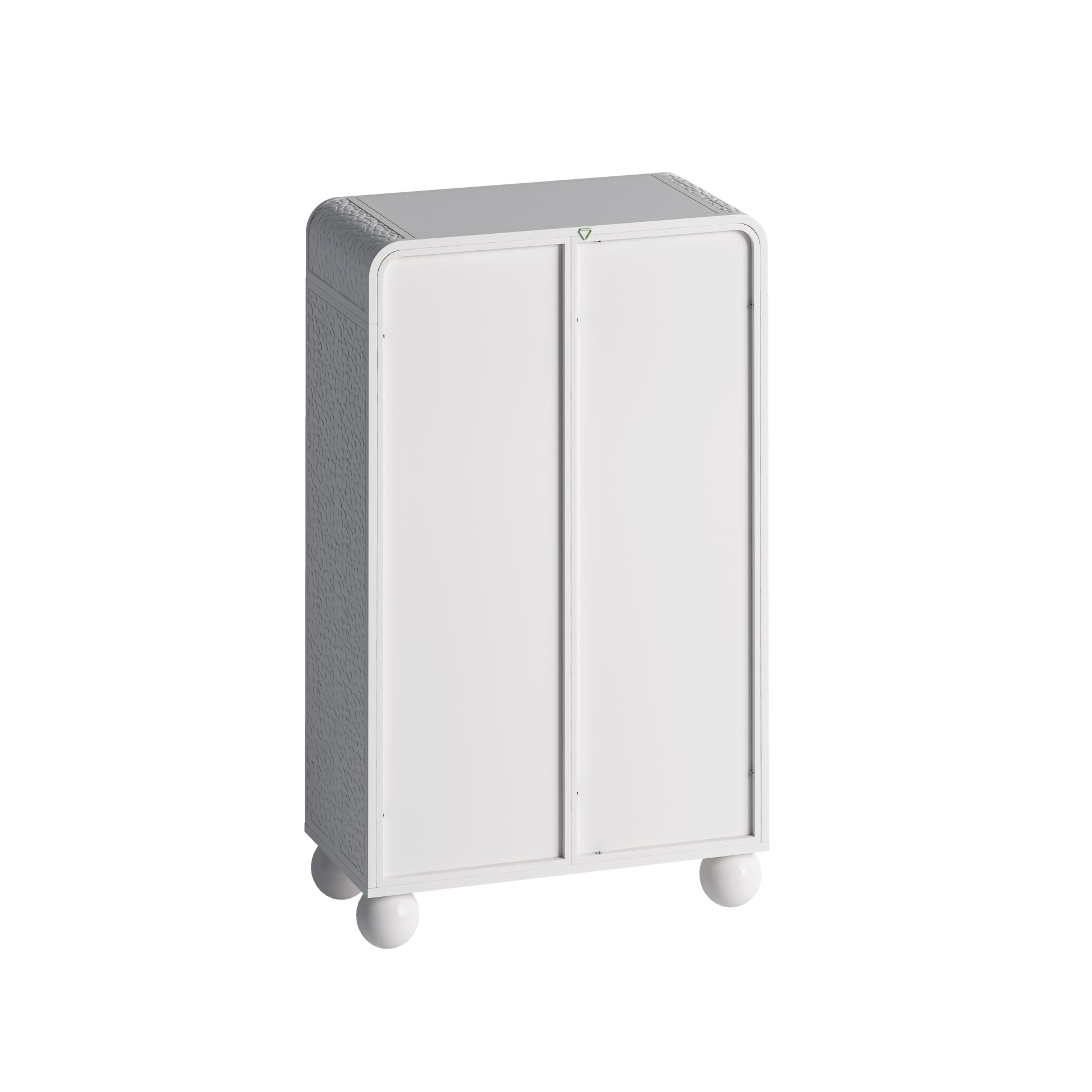 Storage Cabinet With Shelves And Glass Door, Freestanding Organizer For Bathroom - White - Image 11