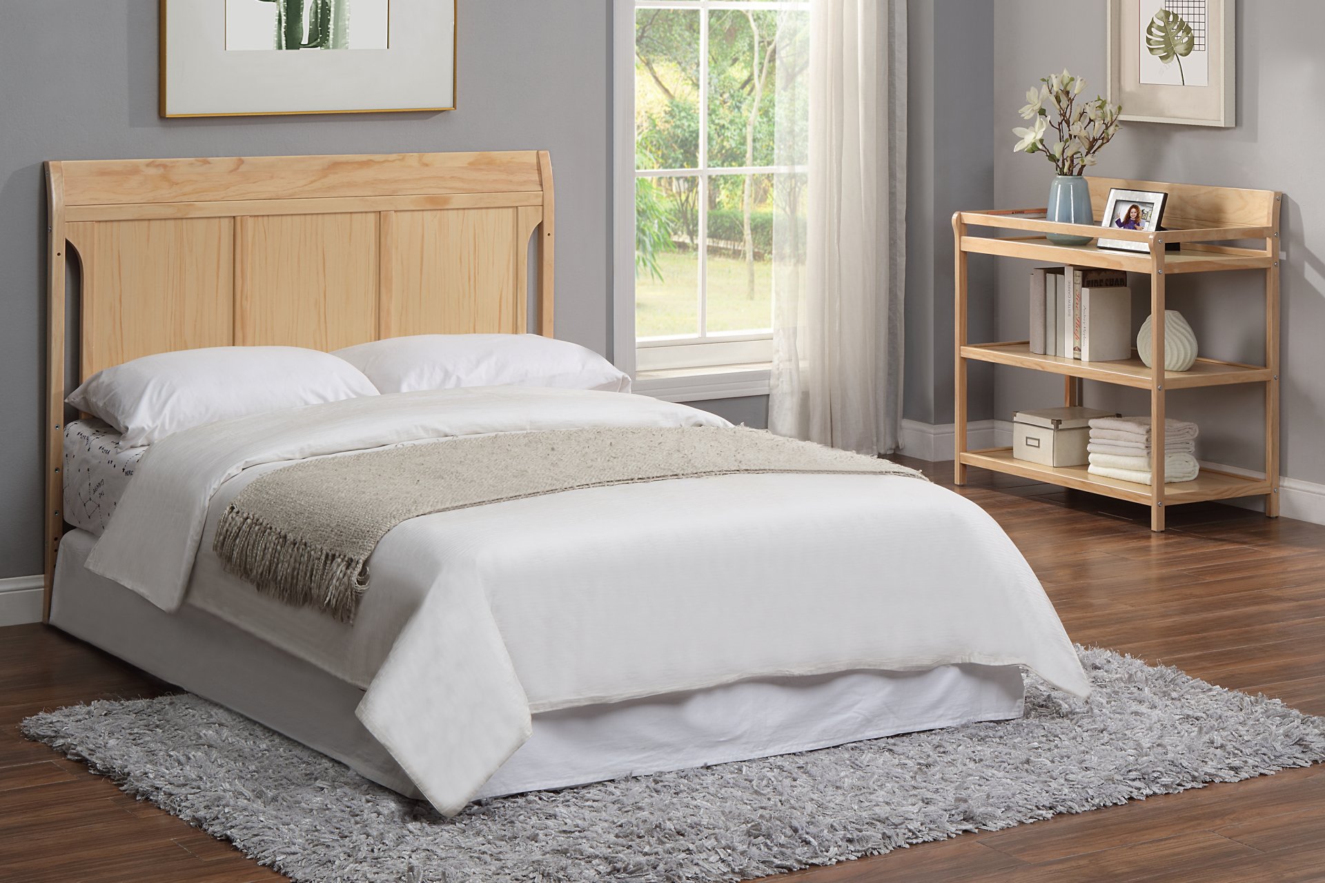 Shailee - 4 In 1 Convertible Crib - Natural - Image 9