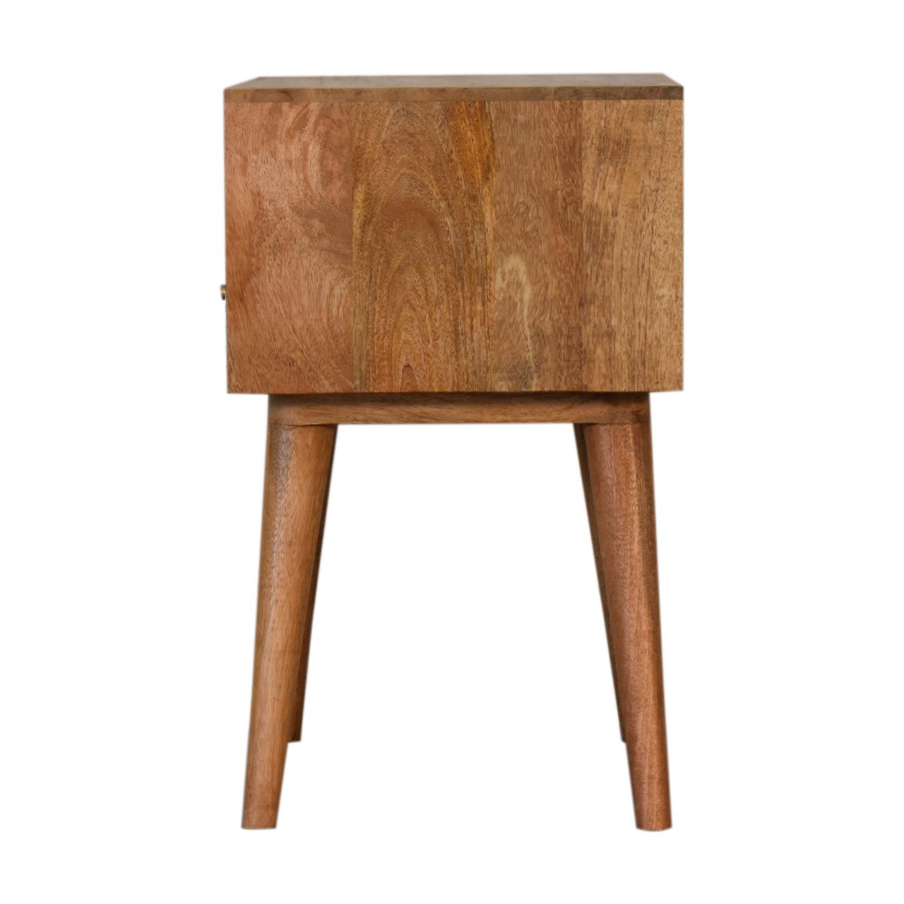 Mosaic Nightstand, 1 Drawer - Oak - Image 7