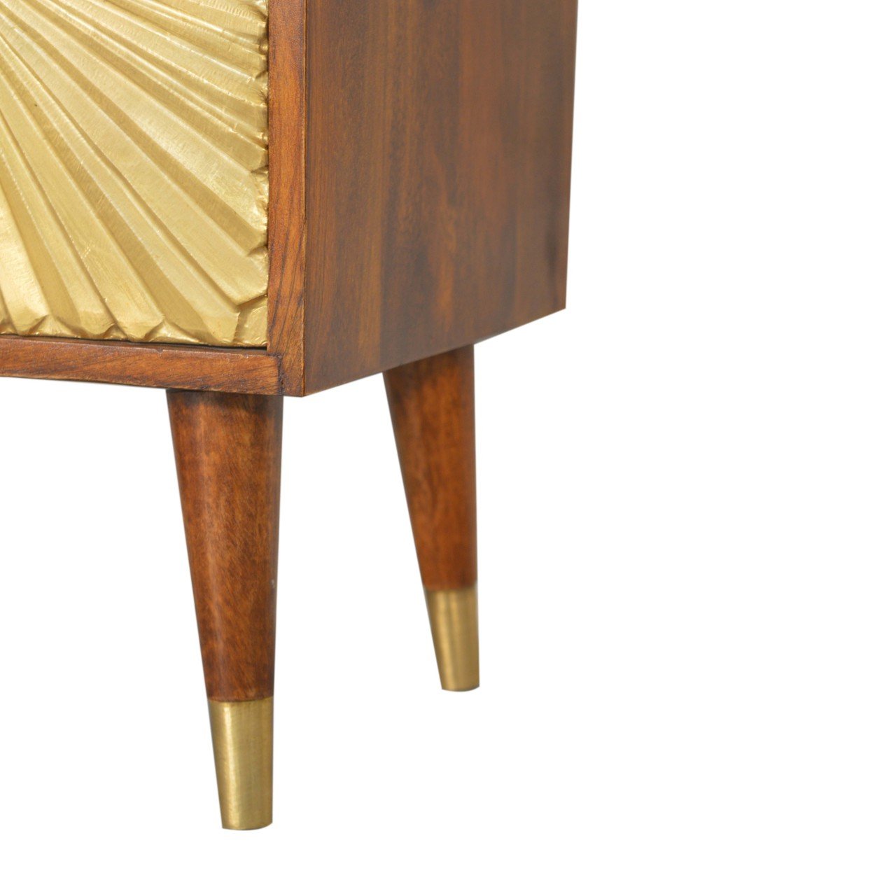 Manila - Nightstand - Brown / Gold - Image 7