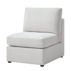 Chauncy - Armless Slipper Chair - Ivory