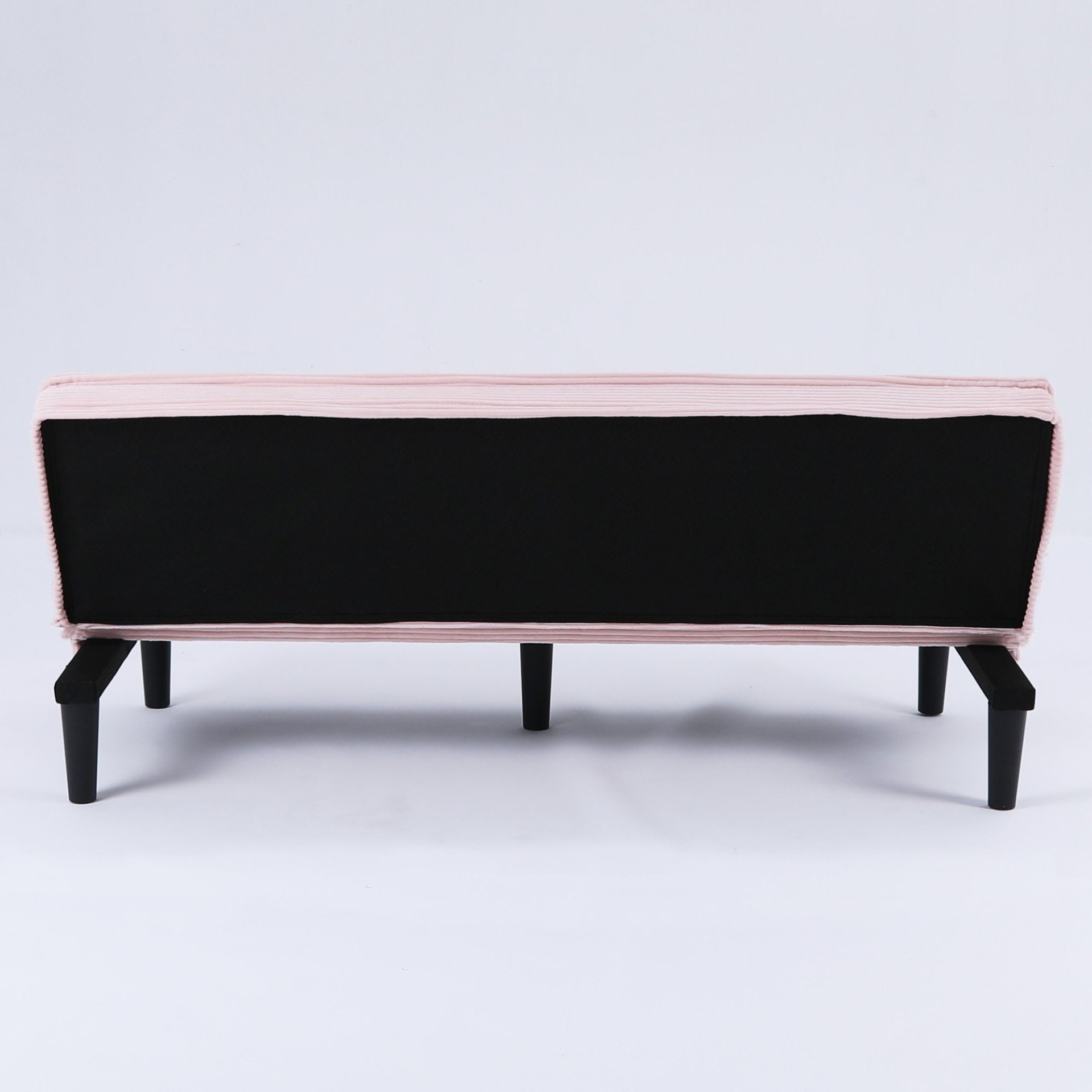 Modern Sofa Bed - Black / Beige / Pink - Image 16