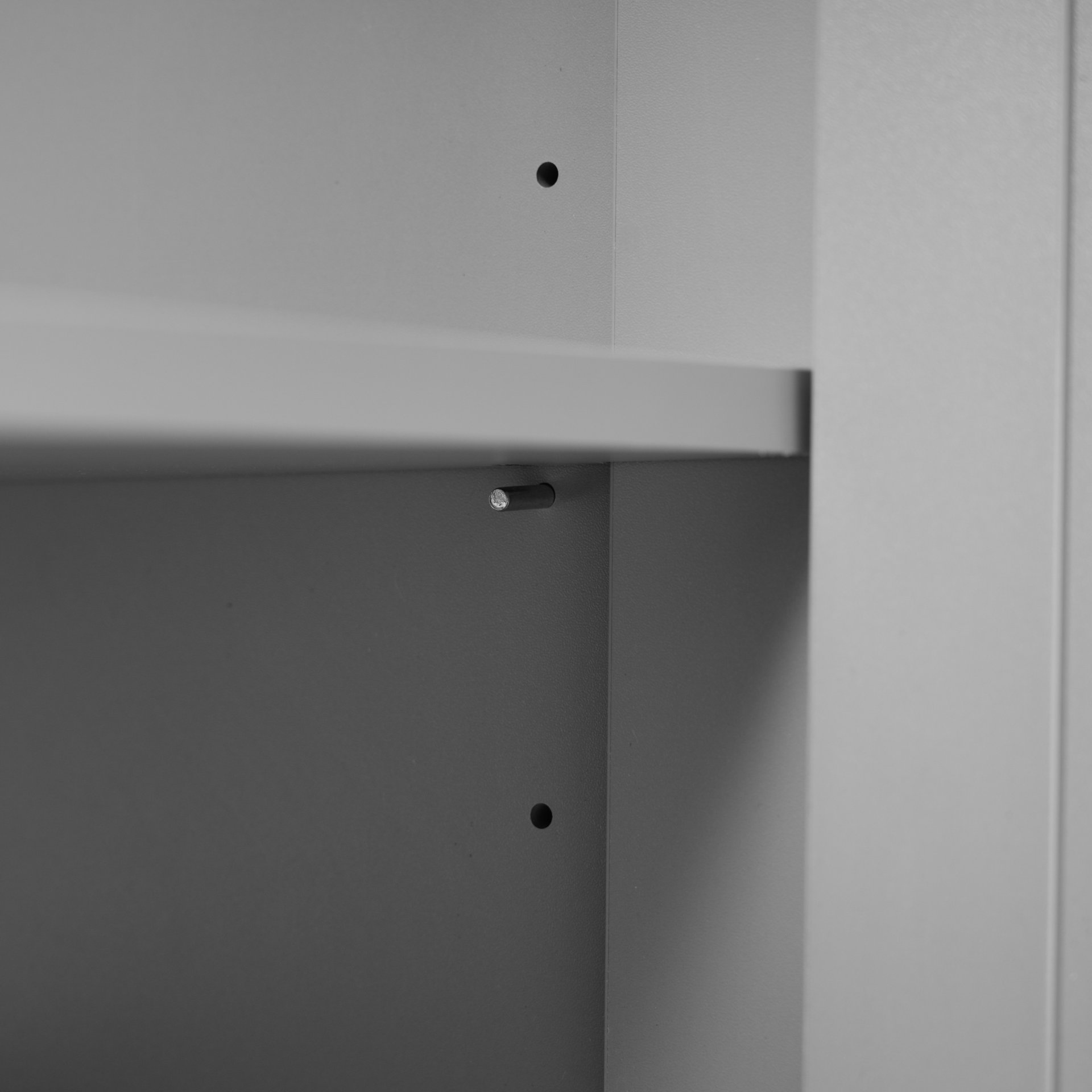 Double Sink Bathroom Vanity With Quartz Countertop, Adjustable Shelves, 3 Drawers - Gray - Image 15