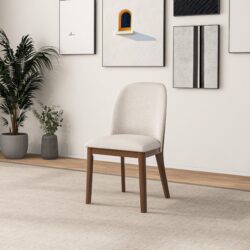 Kaitlyn - Dining Chair (Set of 2) - Beige / Brown