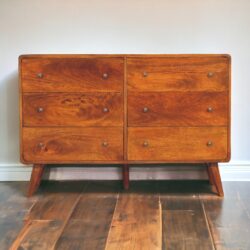 Large Curved Chest - Chestnut