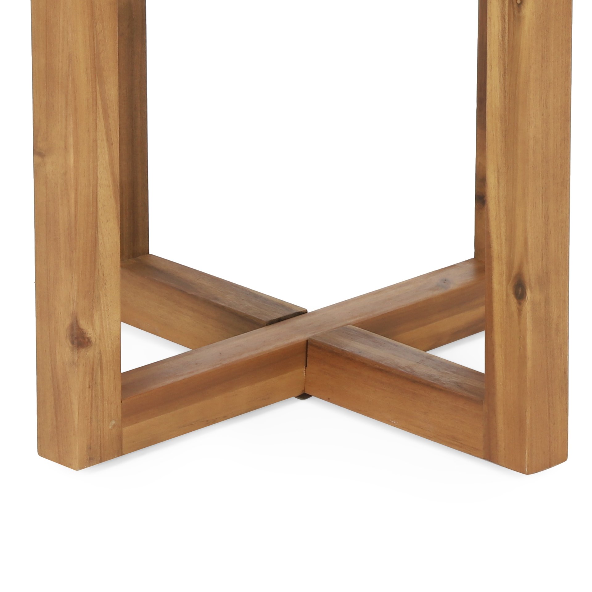 Ella - Square Side Table - Teak - Image 12