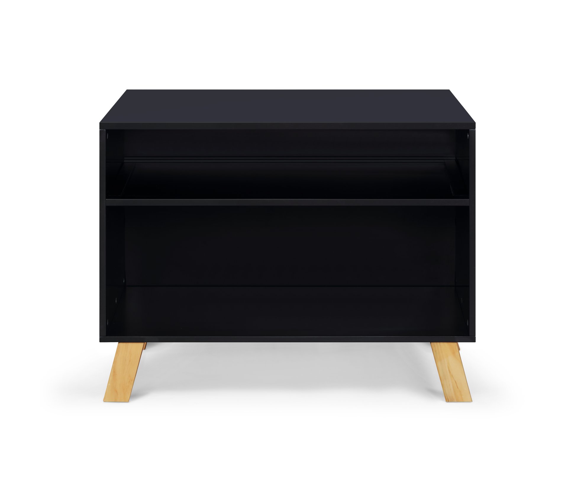 Livia - Multi Purpose Changing Table - Black, Natural - Image 7