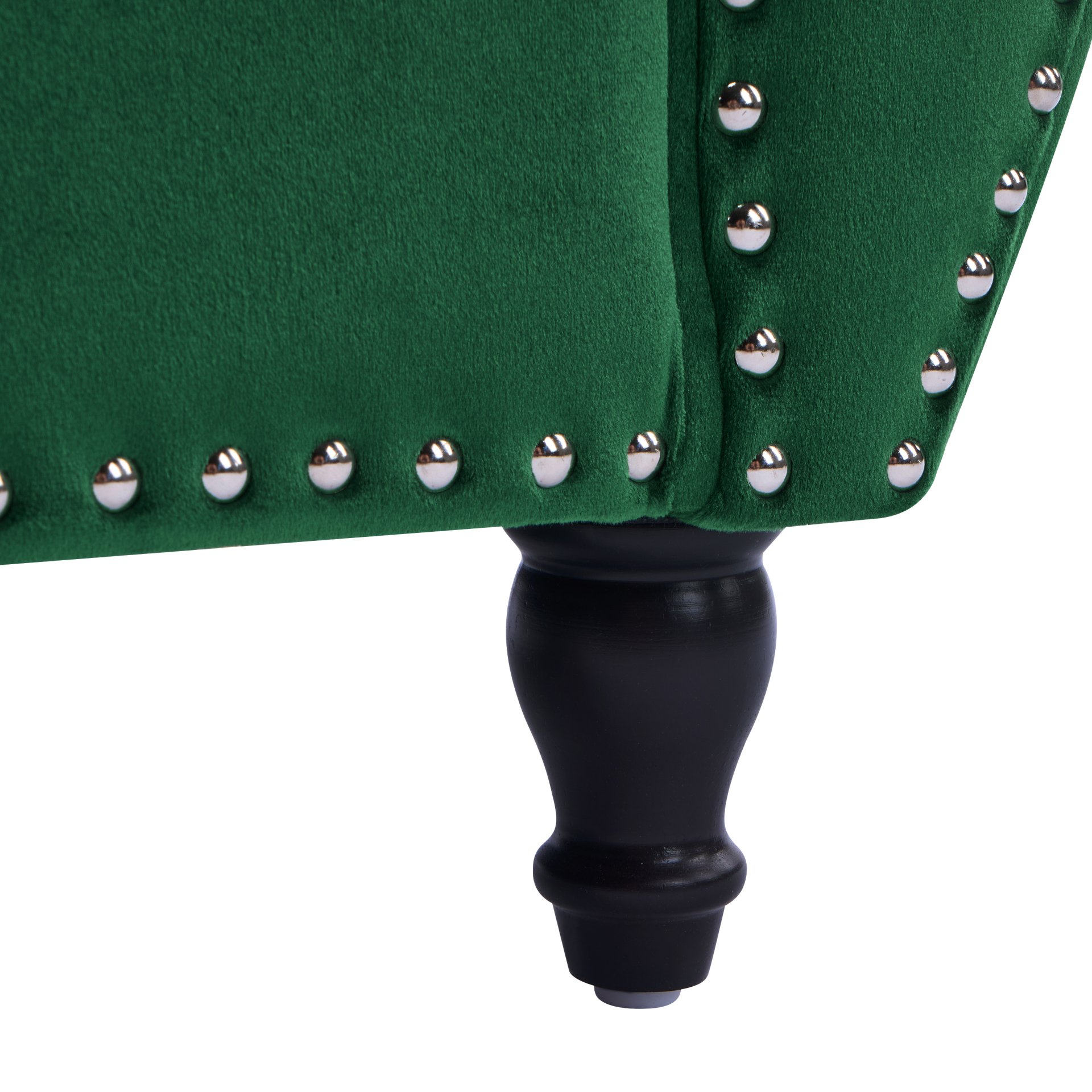 Multifunctional Storage Ottoman Bench With 1 Pillow - Emerald - Image 6