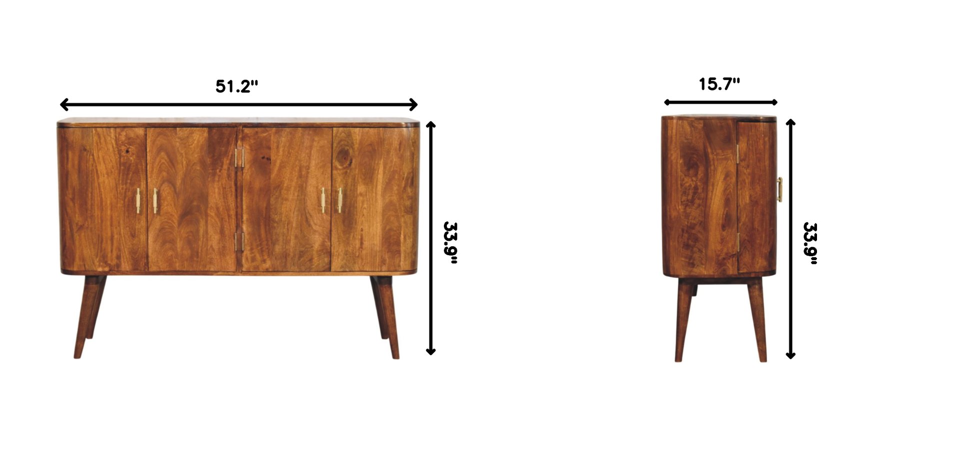 Linden - Sideboard - Beige Brown - Image 11