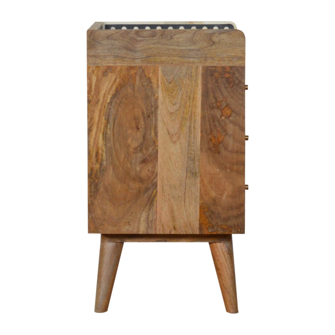 Inlay - Bone Gallery Back Nightstand - Brown - Image 8