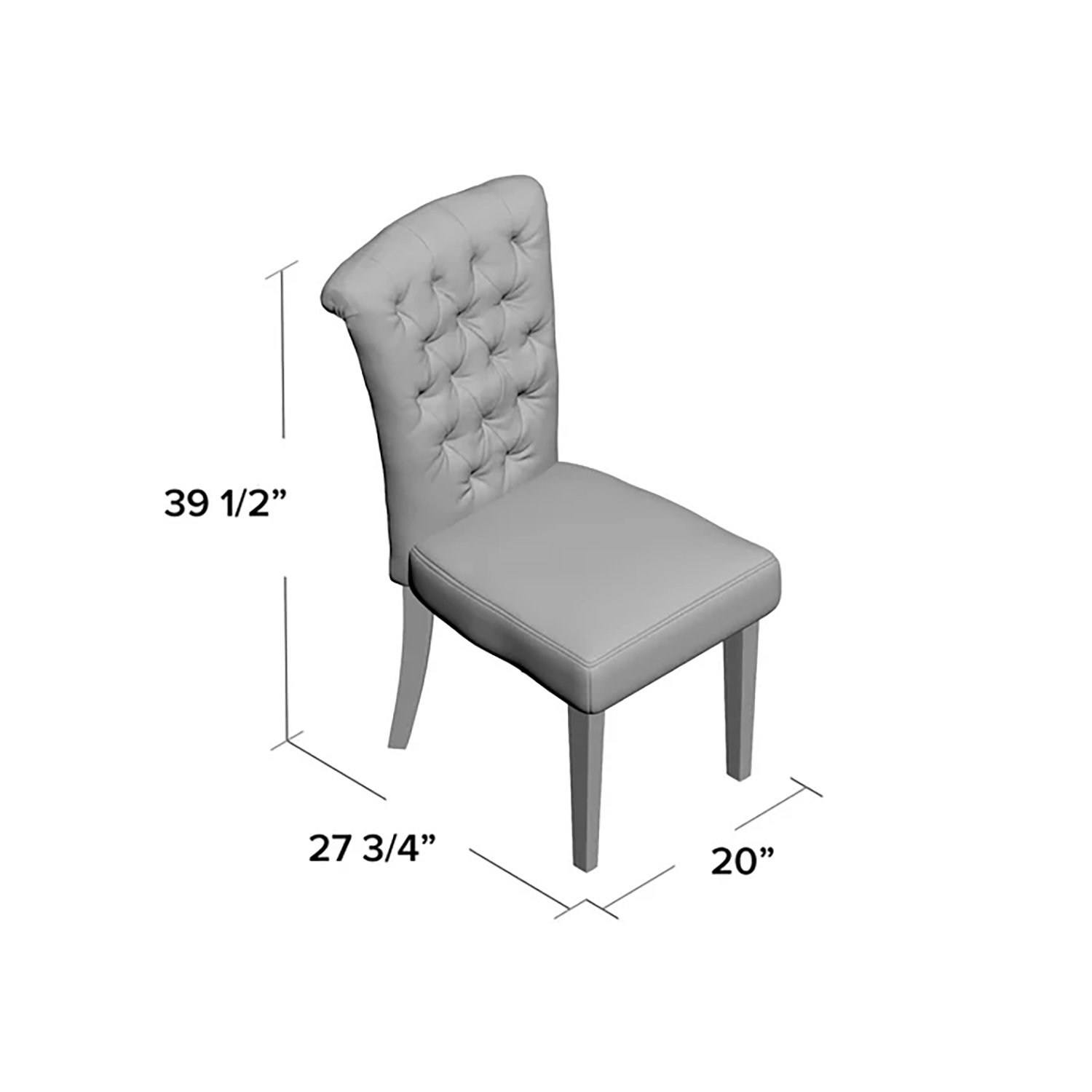 Charlotte - Dining Chair - Black - Image 3