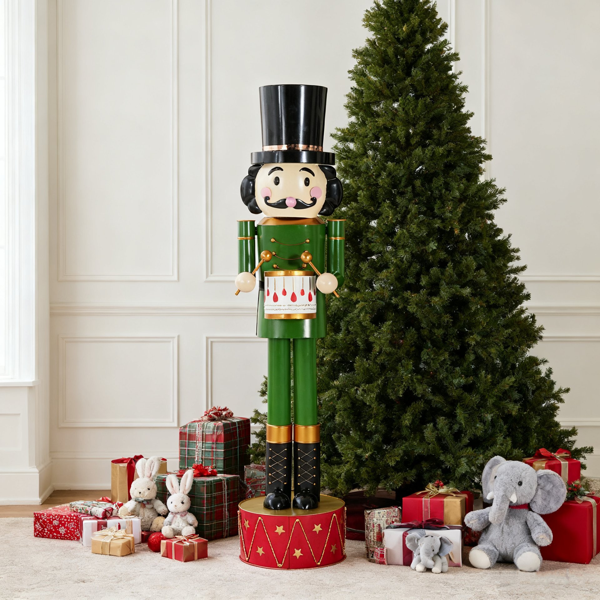 Nutcracker Holiday Decor - Green / Red - Image 11