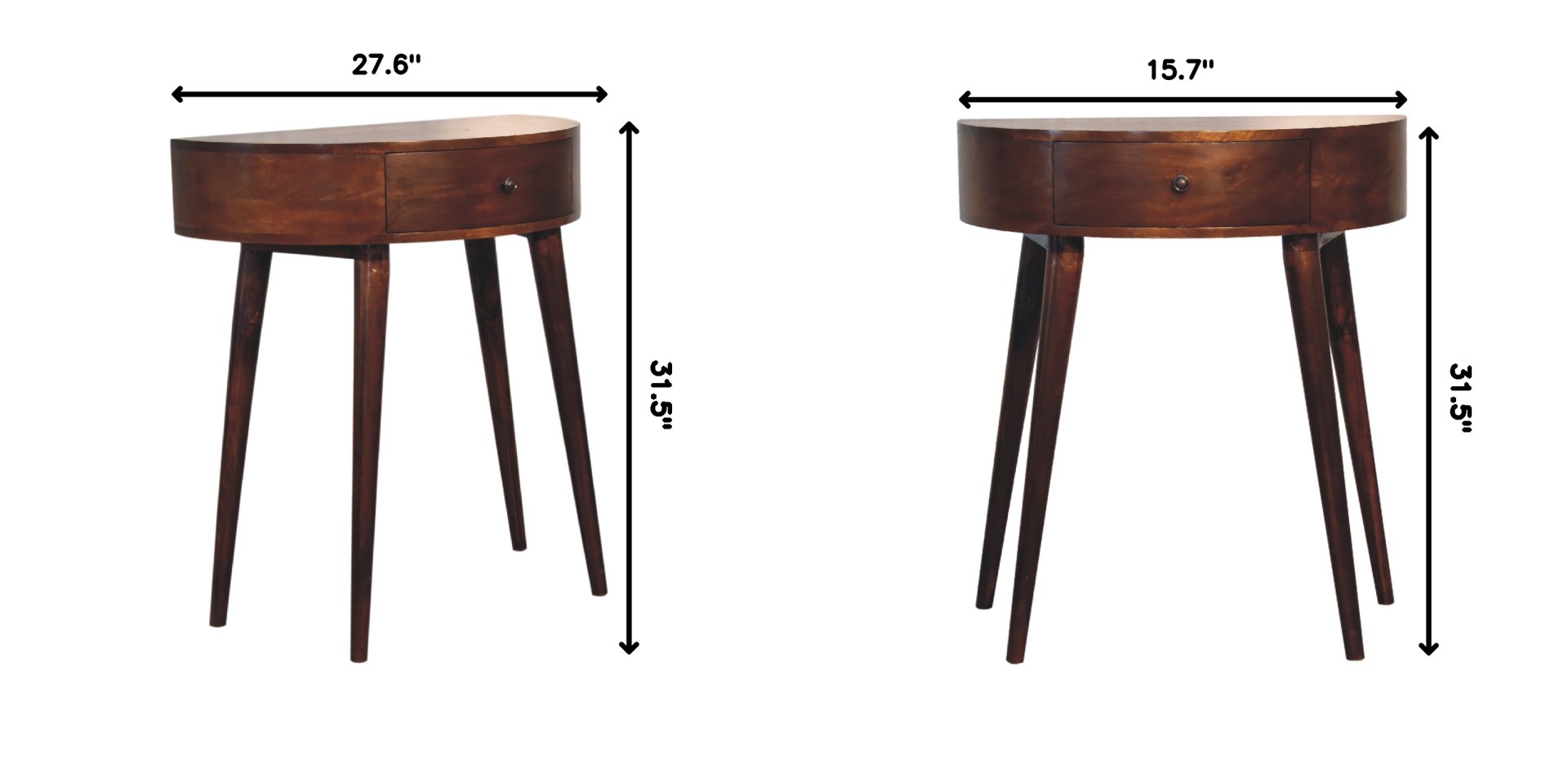 Odyssey - Console Table - Chestnut - Image 13
