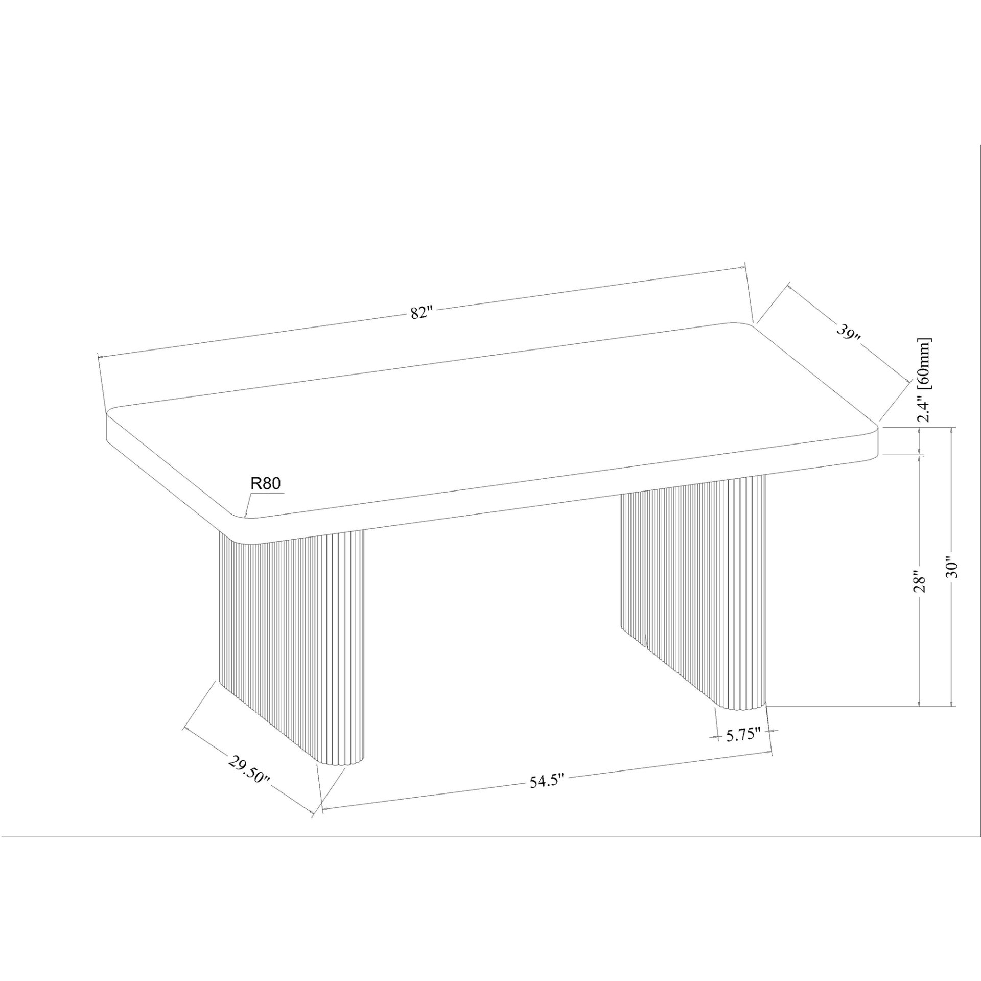 Donnie - Dining Table - Natural - Image 3